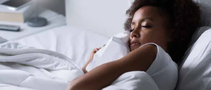 woman asleep