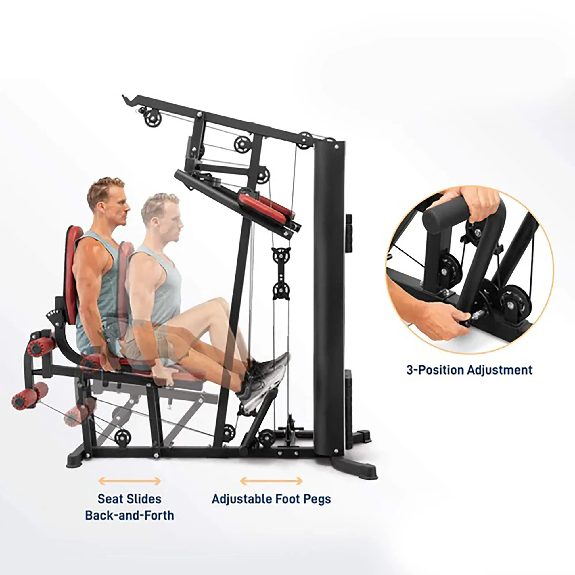 Marcy HG7000 Compact Leg Press Home Gym