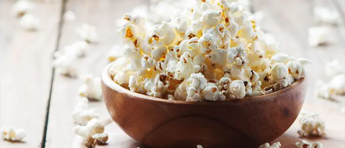 bowl of popcorn