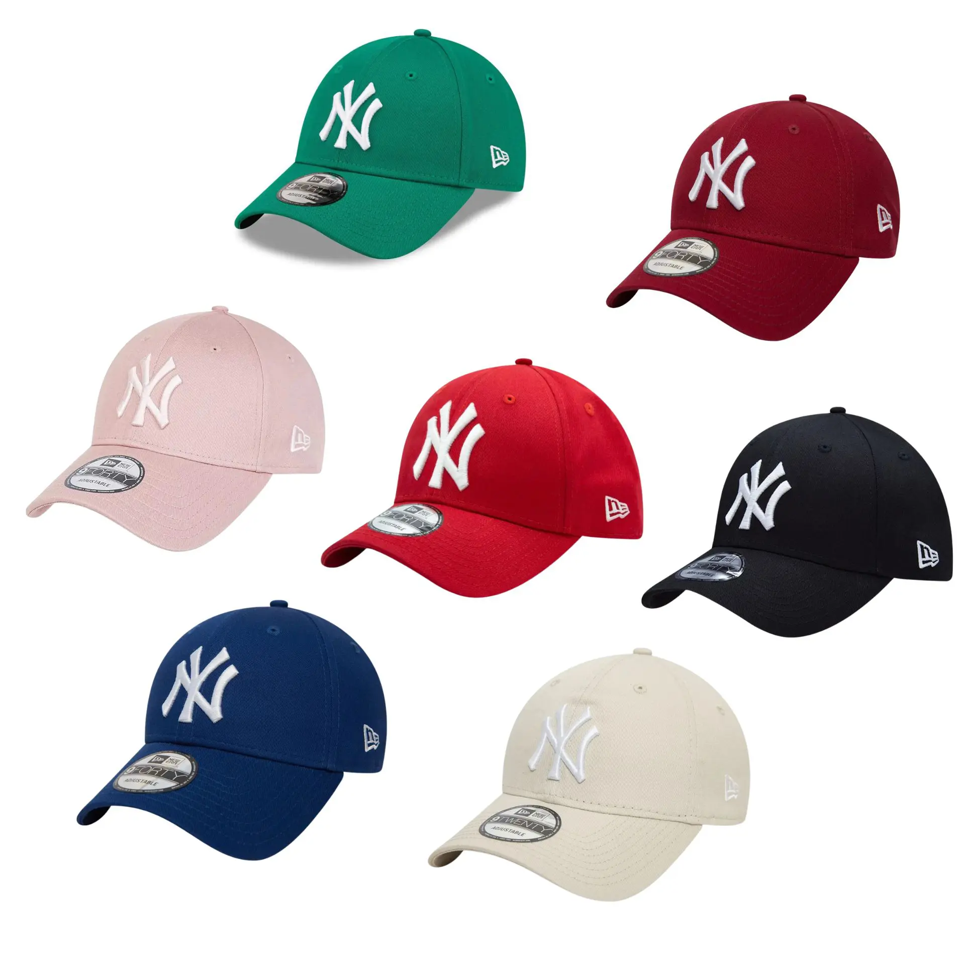 Various New York Yankees baseball caps