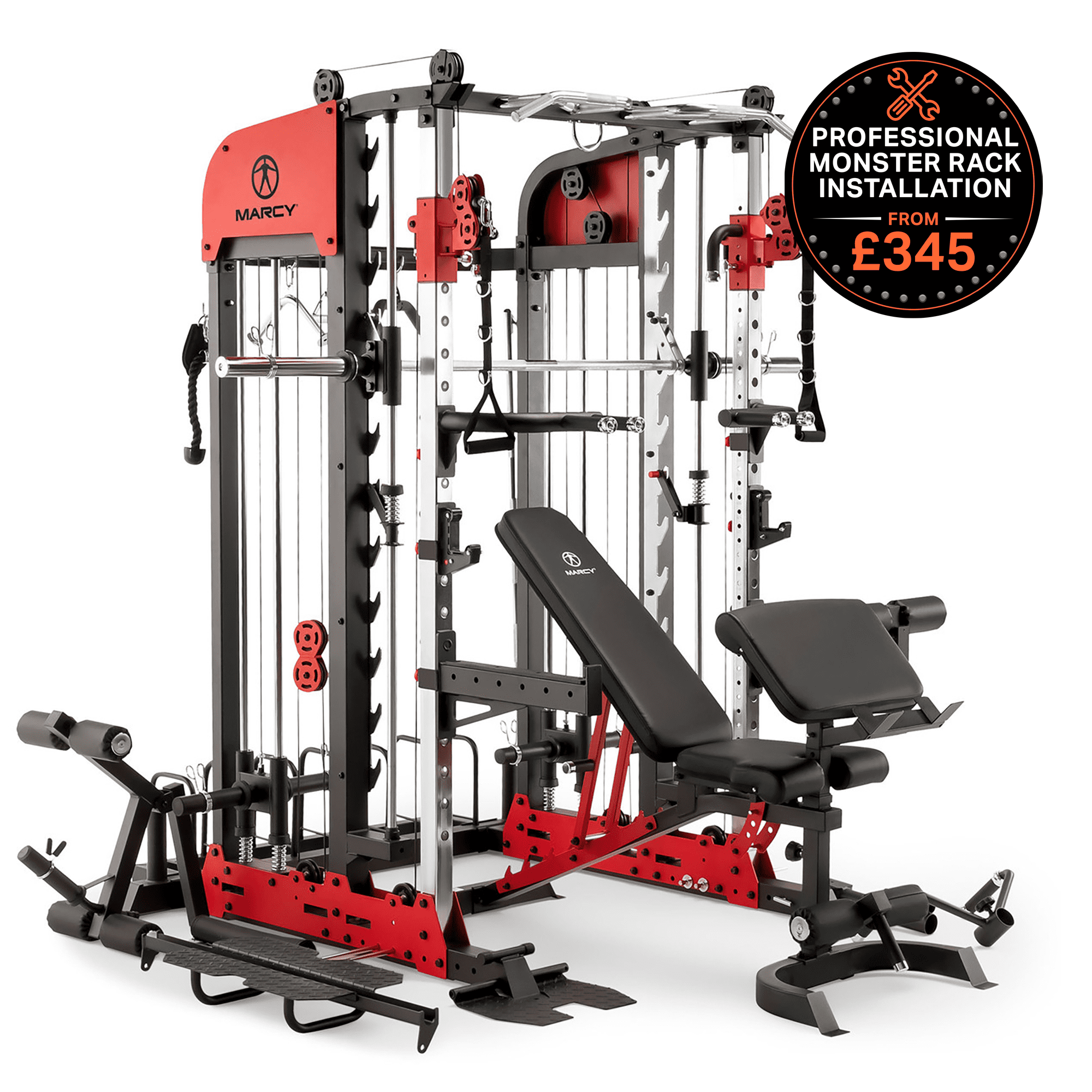 Marcy SM-7553 Pro Deluxe Smith Cage Home System