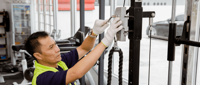 Installation of a home gym