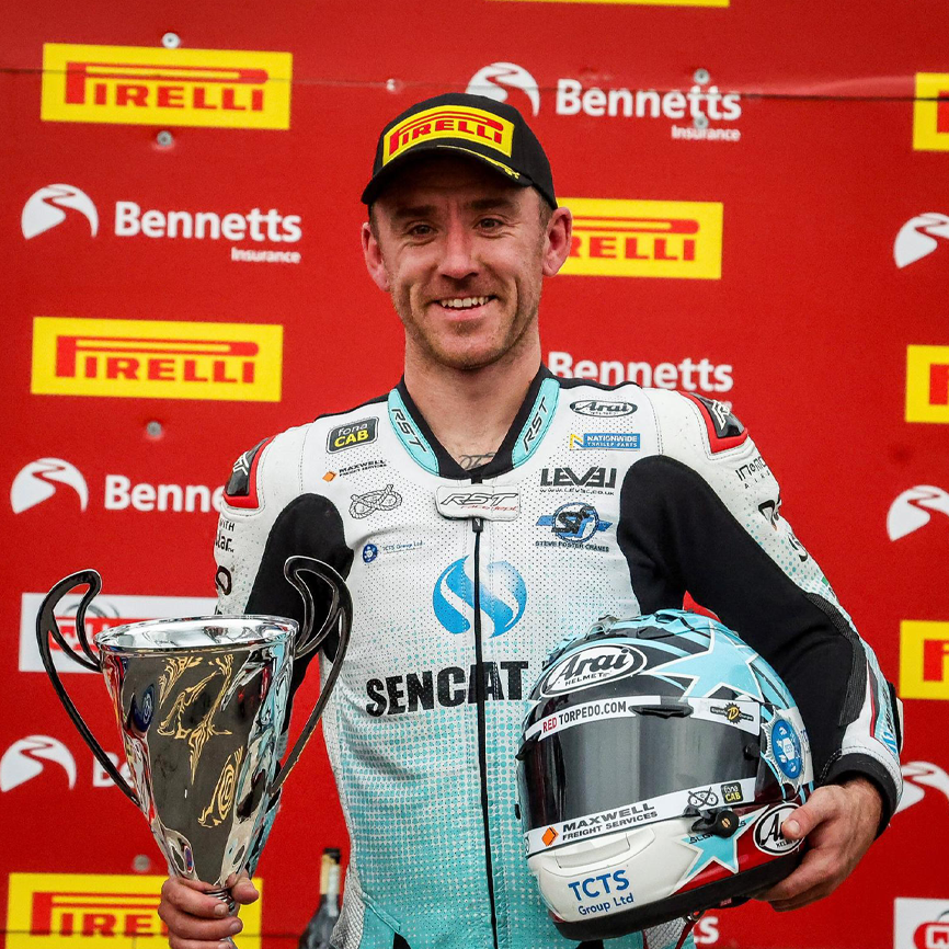 lee johnston at an award ceremony