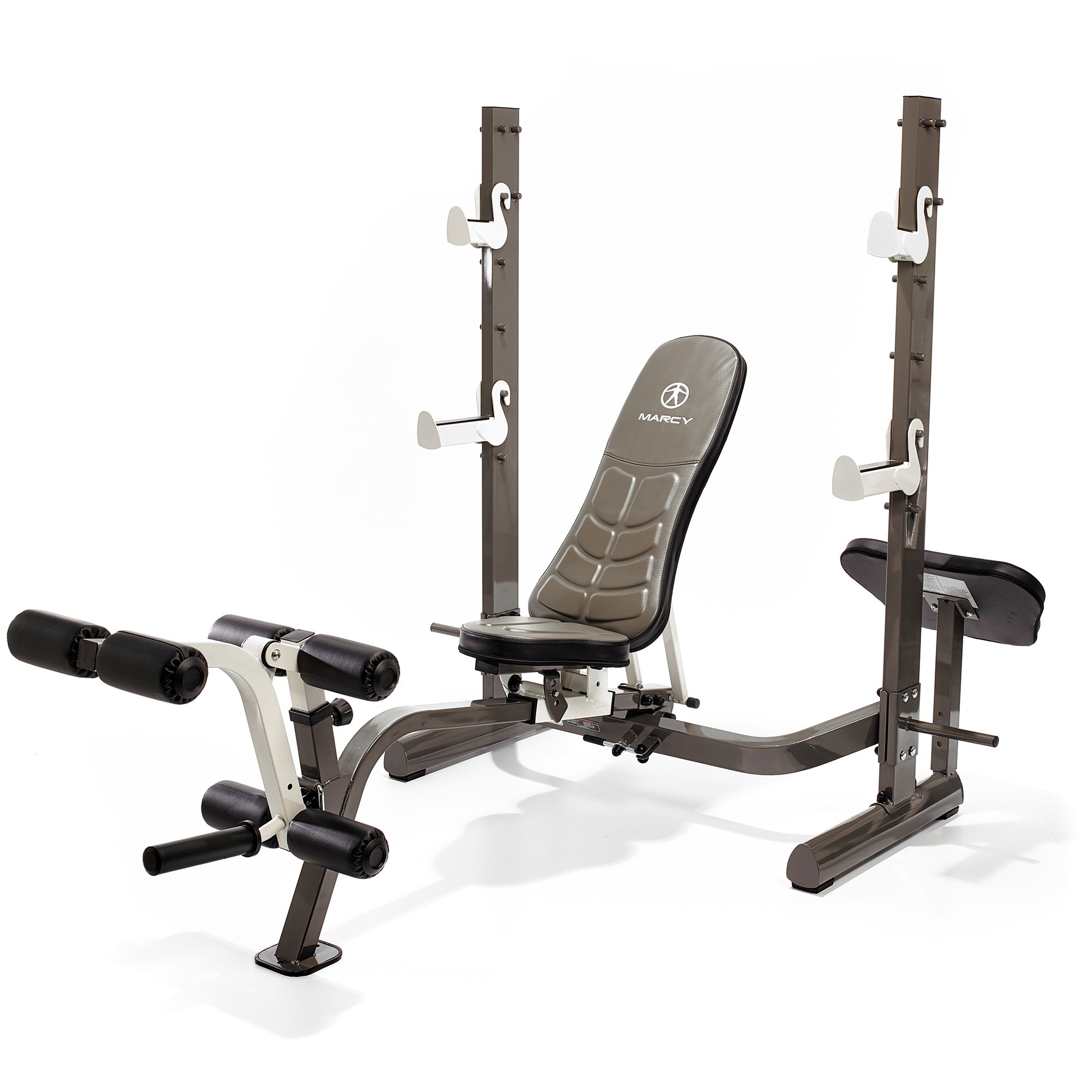 Photos - Weight Bench Marcy MWB-70205 Folding Olympic Bench with Rear Squat Rack 